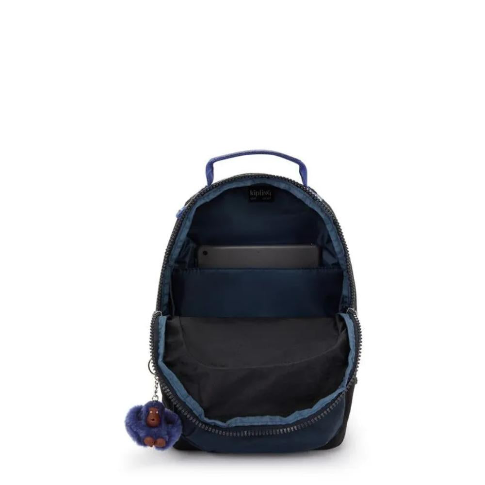 Mochila Kipling Seoul S - Azul -True Block