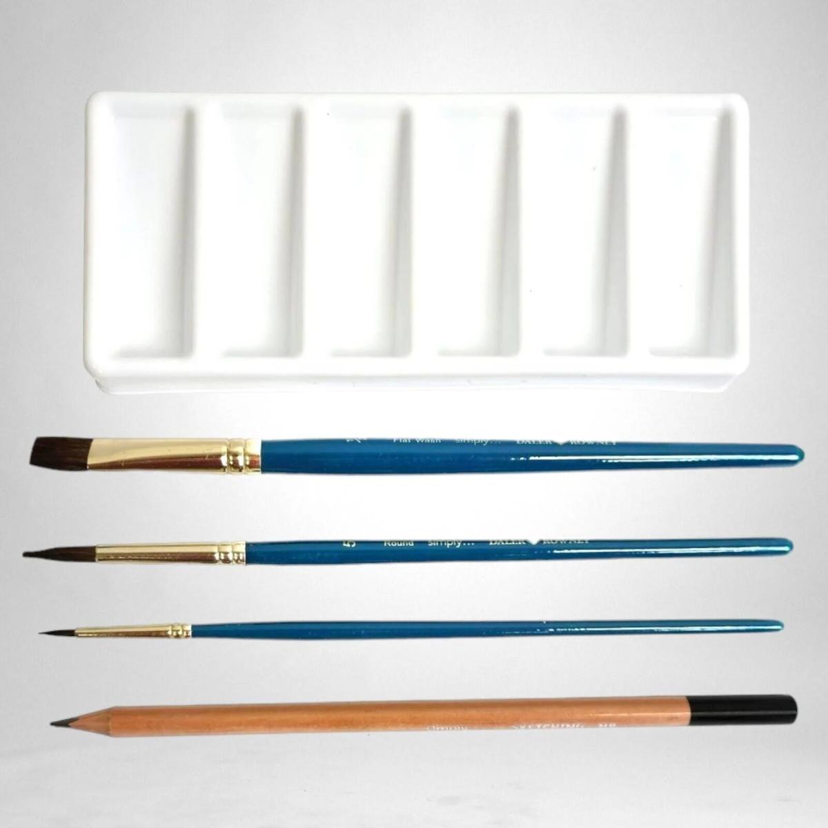 Kit Aquarela Daler & Rowney - Simply - 25 Itens