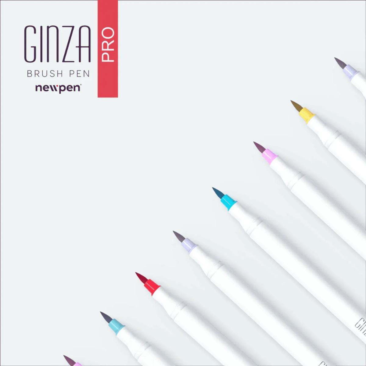 Ginza Pro - Caneta Hidrográfica Newpen - 15 cores