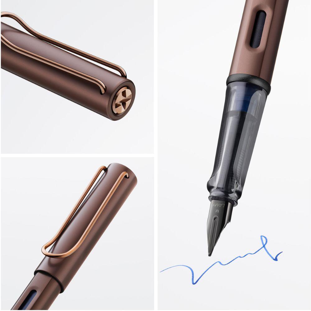 Caneta Tinteiro Lamy LX Marron - 090 M