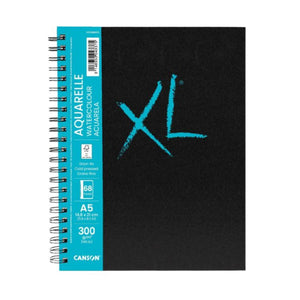 Sketchbook Canson XL Aquarelle A5 Espiral - Aquarela - 300g