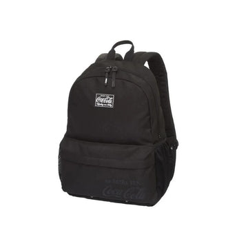 Mochila De Costas Coca-Cola Flat - Preto