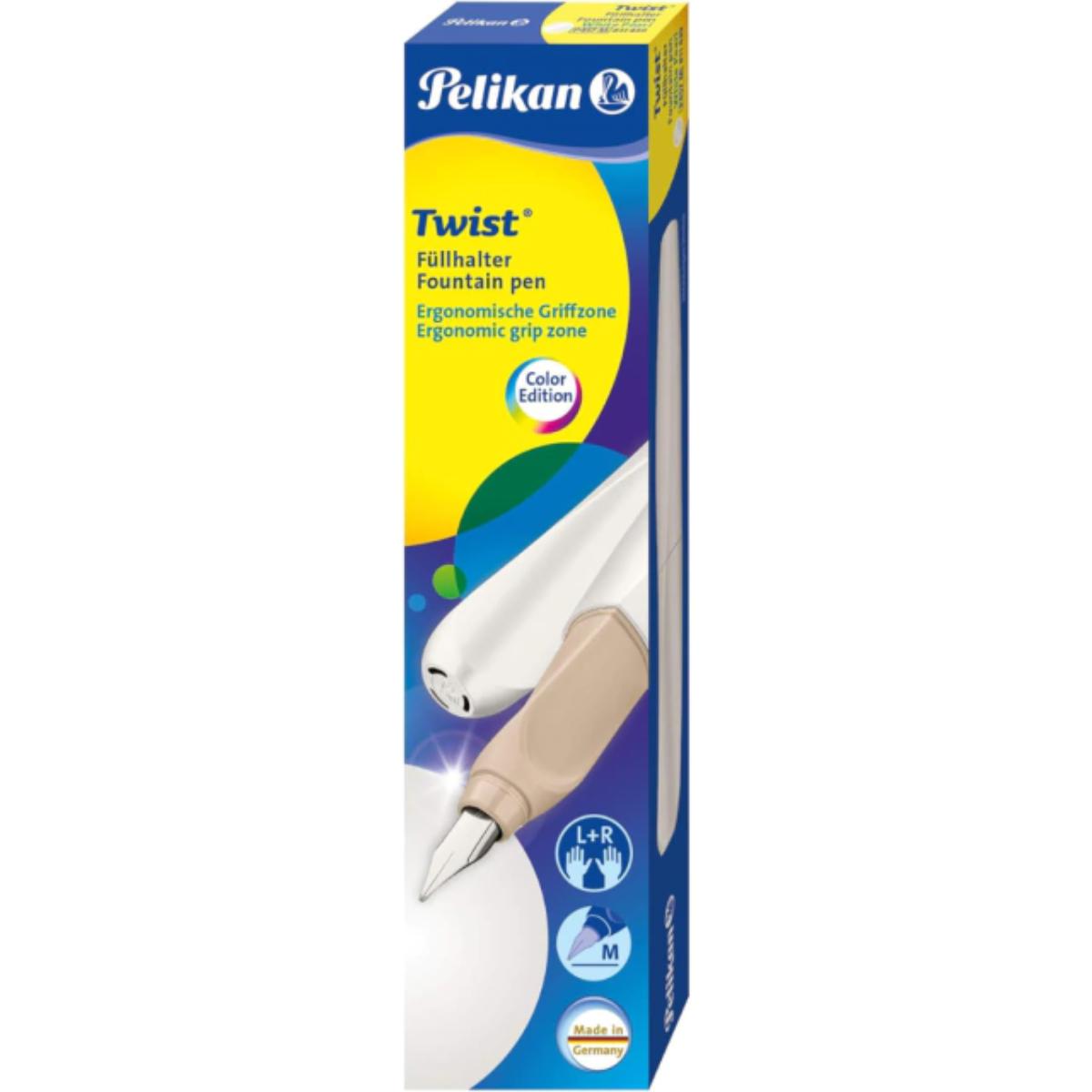 Caneta Tinteiro Pelikan Twist - Structure White 824620