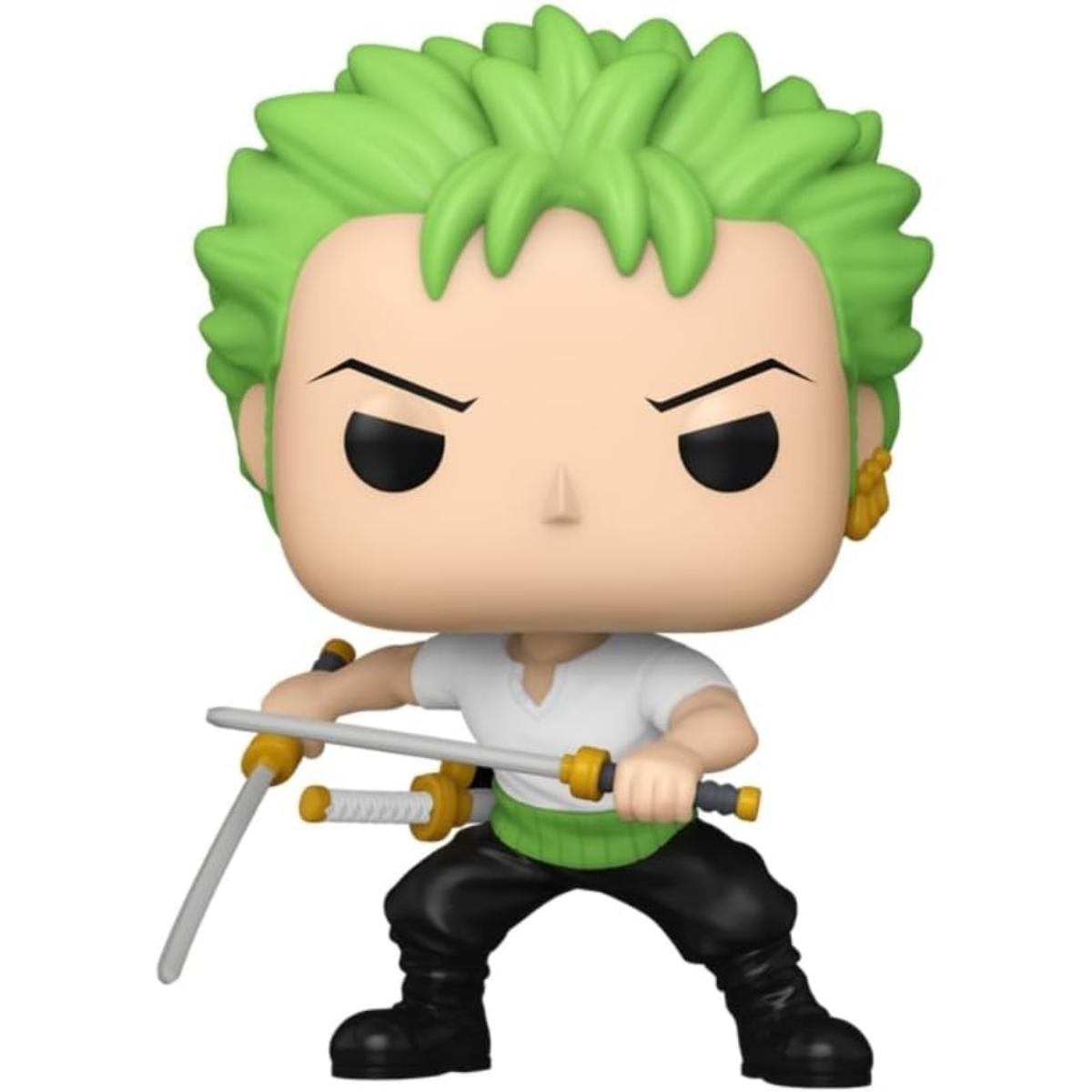 Boneco Funko Pop! One Piece - Zoro Com Duas Espadas