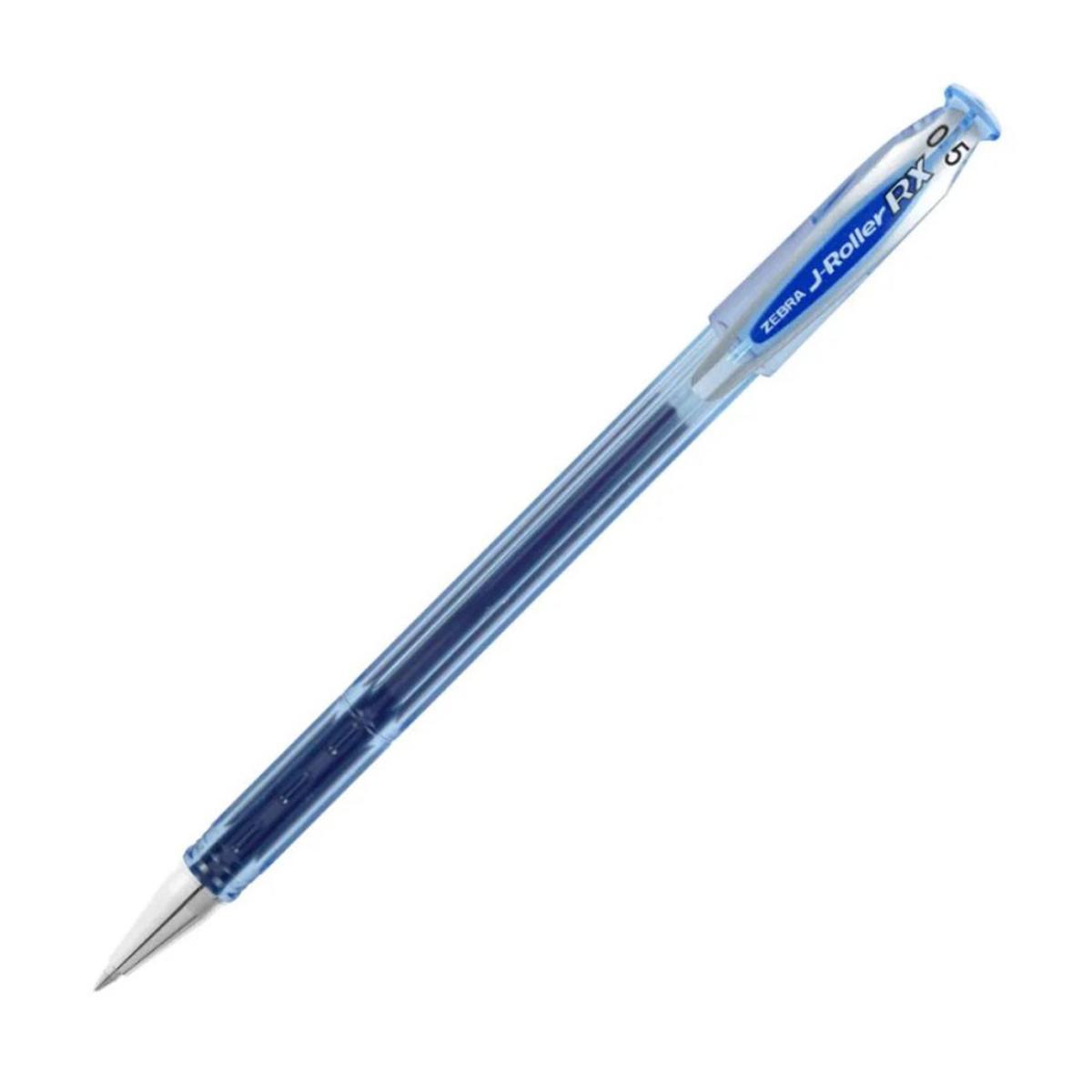Caneta Gel Zebra J-Roller RX 0,5mm - Azul