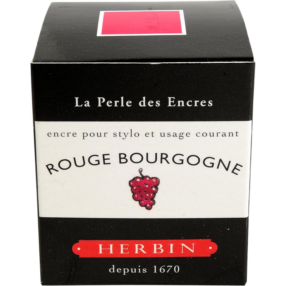 Tinta Para Caneta Tinteiro Herbin - Rouge Bourgogne - 30ml - 13028T