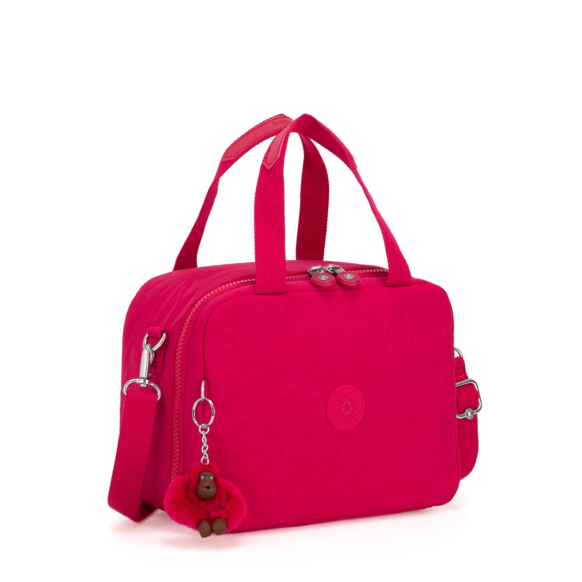 Lancheira Kipling Miyo- True Pink - Rosa
