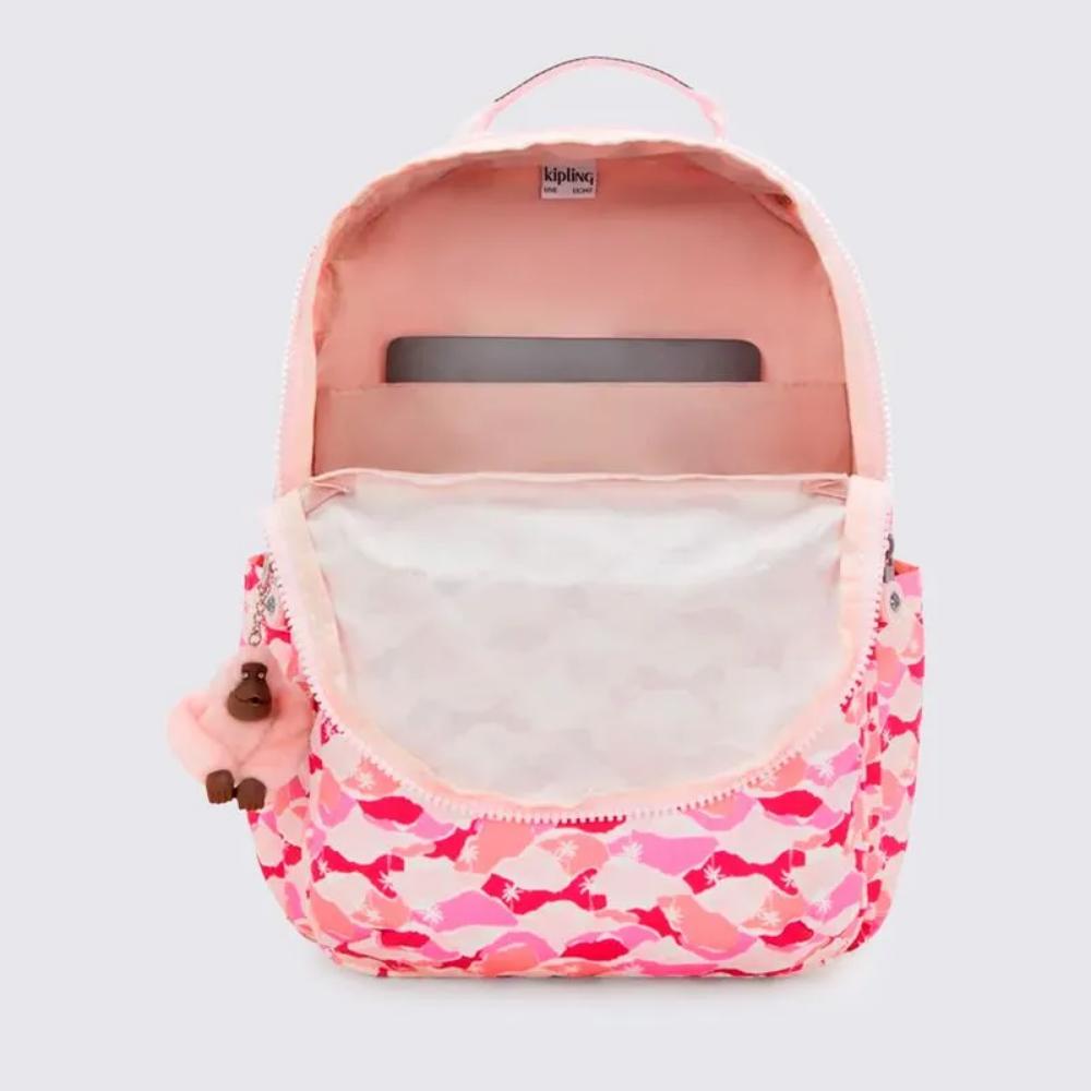 Mochila Kipling - Seoul - Rosa