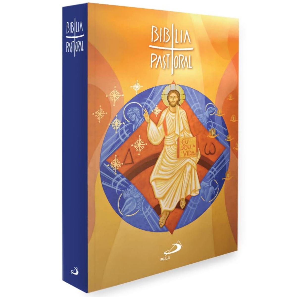 Nova Bíblia Pastoral - Capa Cristal - Média - Eu Sou a Vida