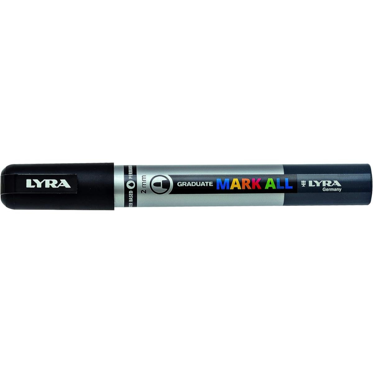 Marcador  Acrílico Lyra Graduate Mark All - 12 Cores - Ponta 2mm