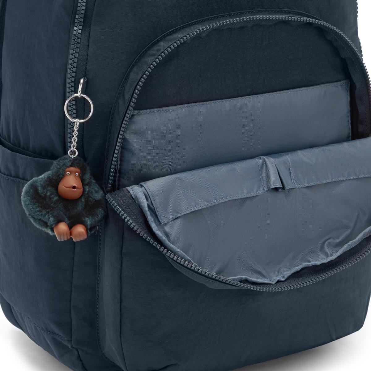 Mochila Kipling Seoul XL -  True Blue Tonal - Azul