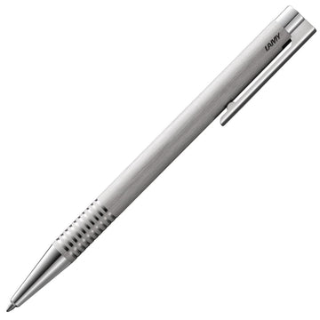 Esferográfica Lamy Logo Brushed - Aço Escovado - 206 M