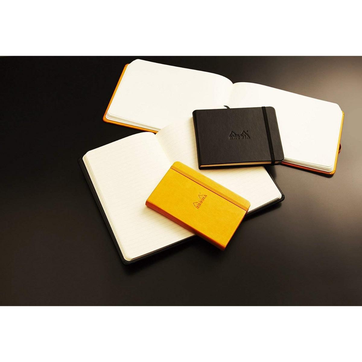 Caderno Rhodia Webnotebook Paysage A5 96FL - Black