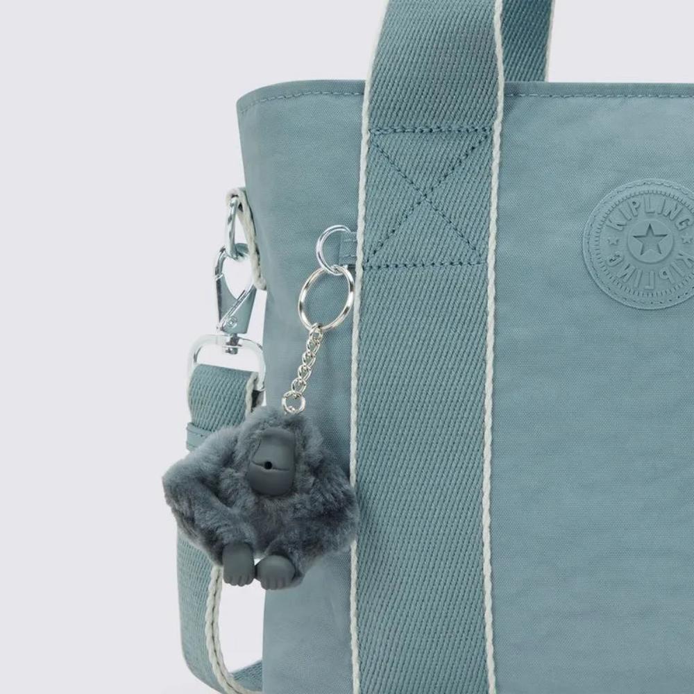 Bolsa Kipling - Minta M - Cinza