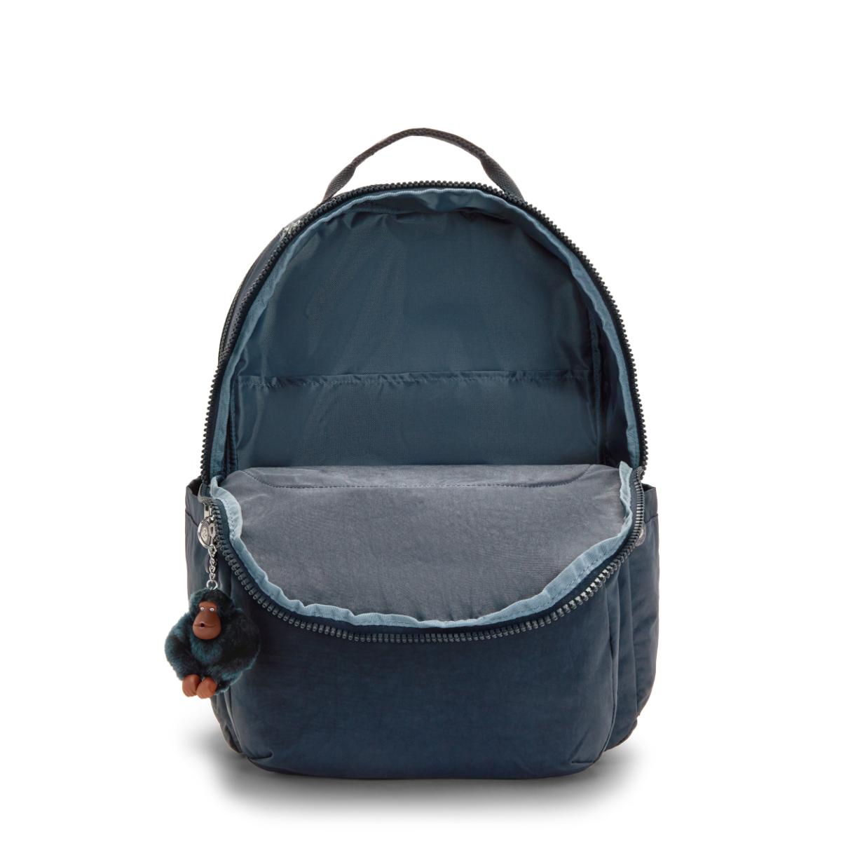 Mochila Kipling Seoul XL -  True Blue Tonal - Azul