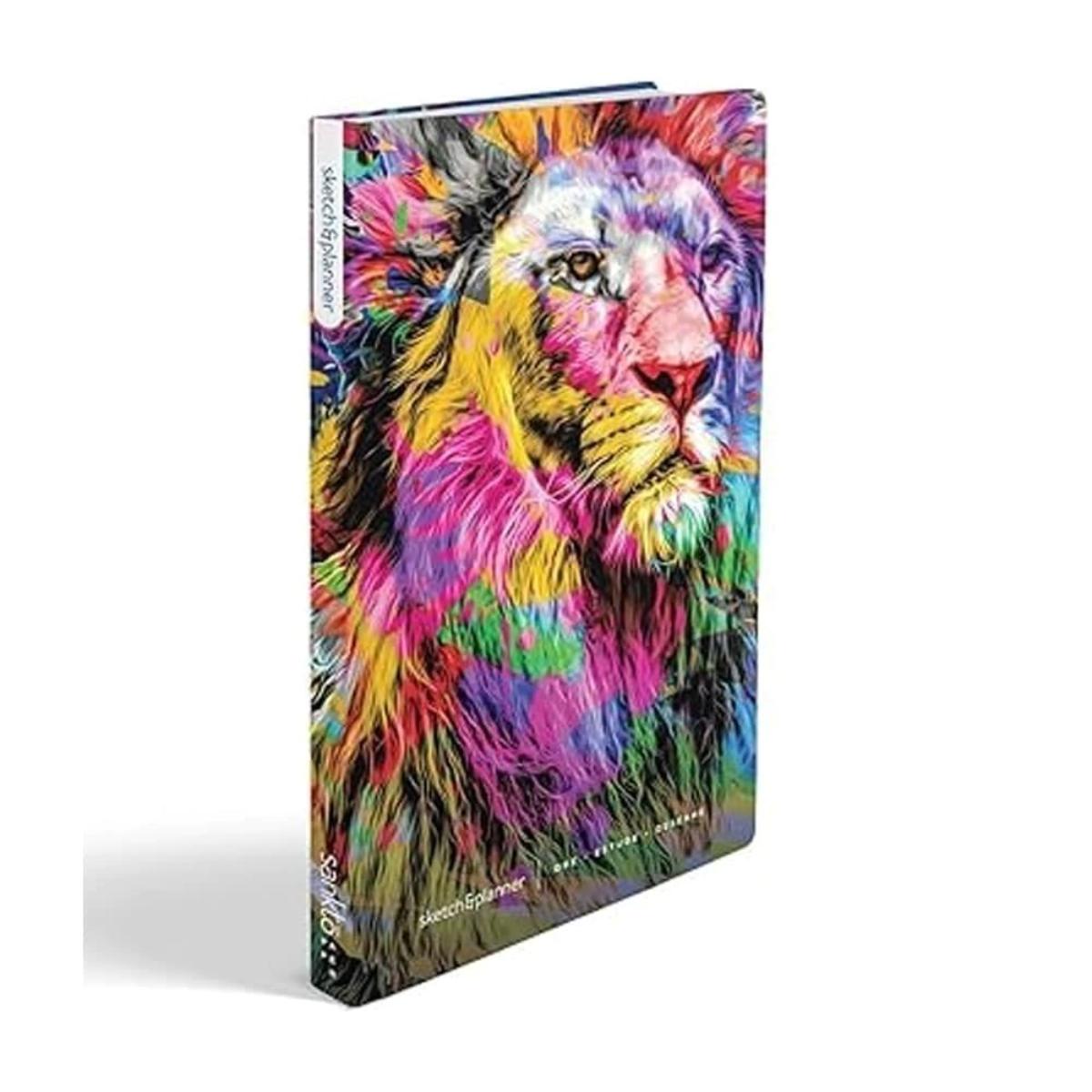 Planner Cristão Sketch e Planner - The Lion - Colors - Sankto