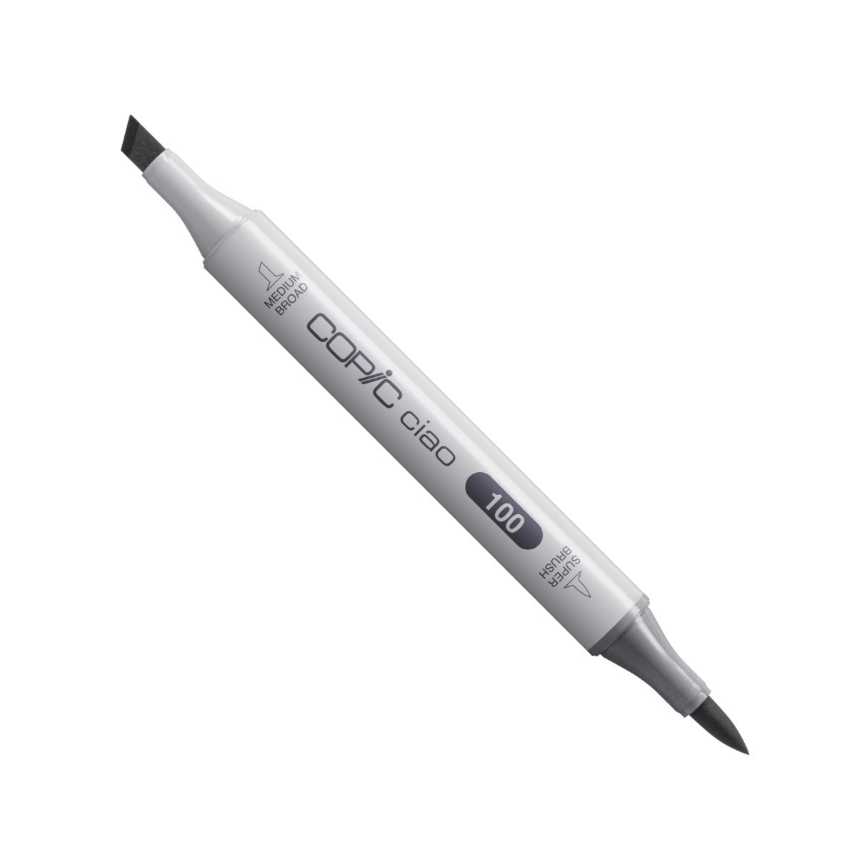Copic Ciao Preta - Cor 100 Avulsa