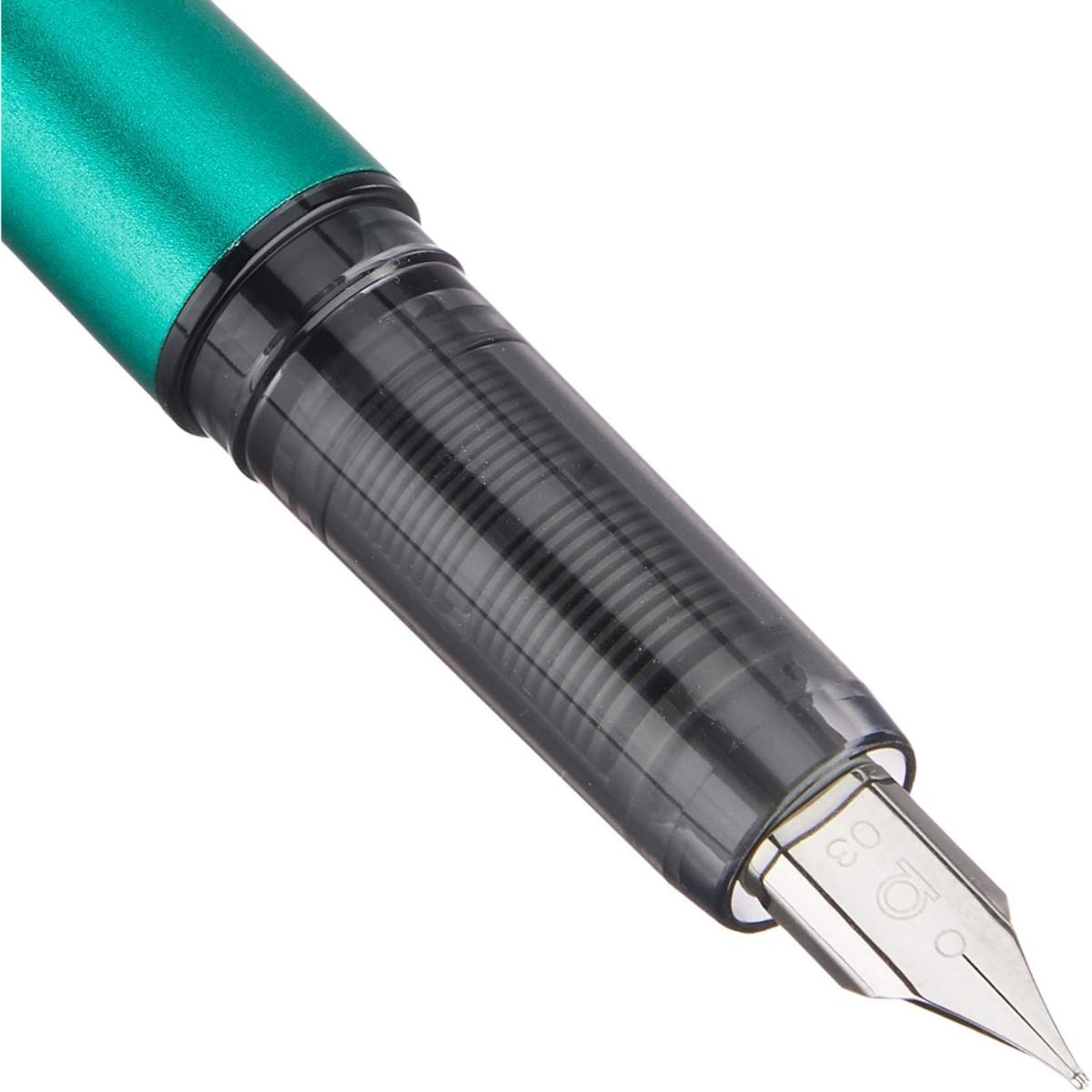 Caneta Tinteiro Platinum Plaisir 0,3 - Teal Green