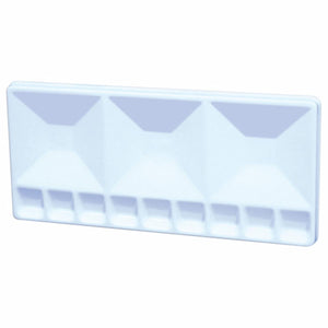 Godê  Plástico Trident - 12 Cavidades 33x15cm - Modelo 12456