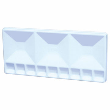 Godê  Plástico Trident - 12 Cavidades 33x15cm - Modelo 12456