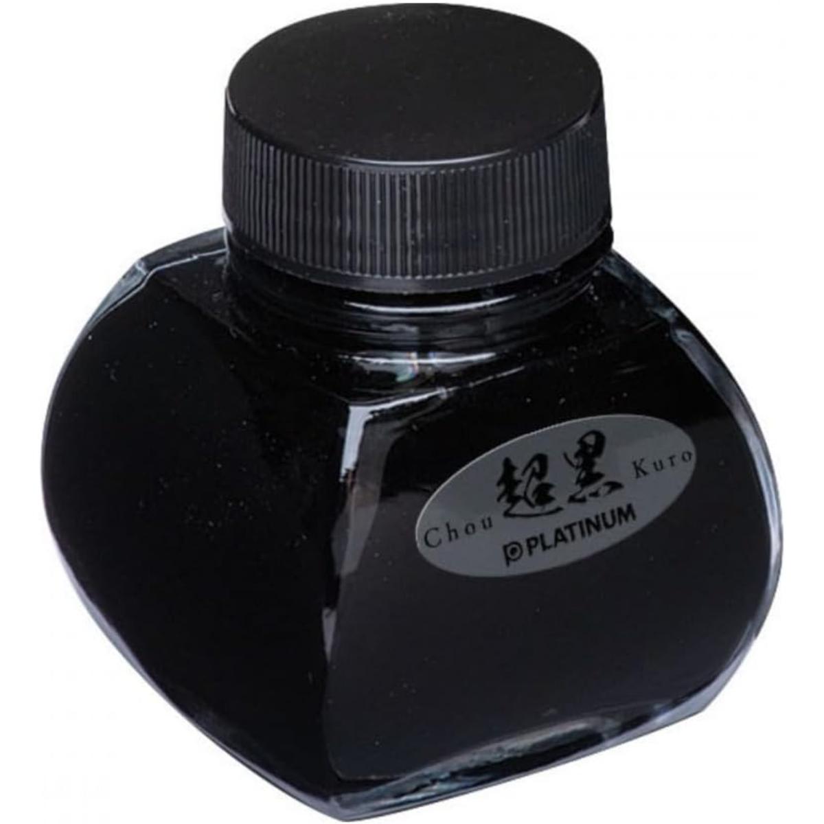 Tinta Para Caneta Tinteiro Platinum Chou Kuro - 60ml