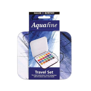 Aquarela Pastilha Daler & Rowney - Aquafine - 24 Cores