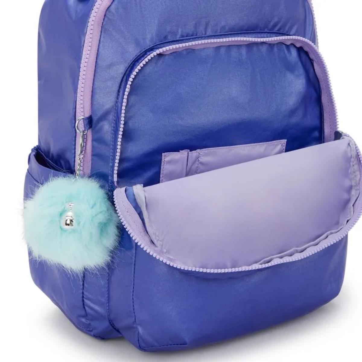 Mochila Kipling Seoul - Cosmic Metallic