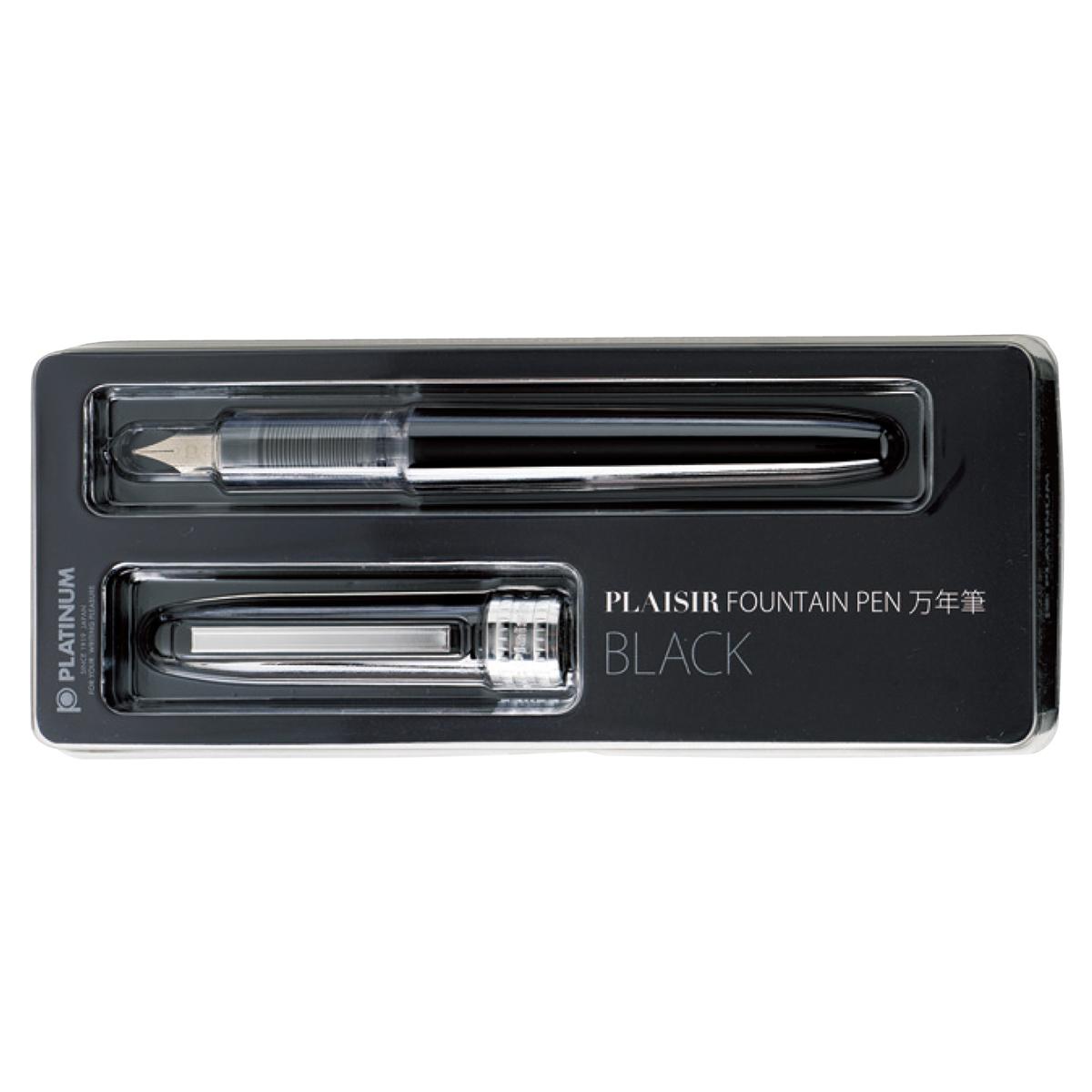 Caneta Tinteiro Platinum Plaisir - 0.5 Black