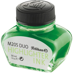 Tinta Para Caneta Tinteiro Pelikan Highlighter Ink - Verde - 30ml