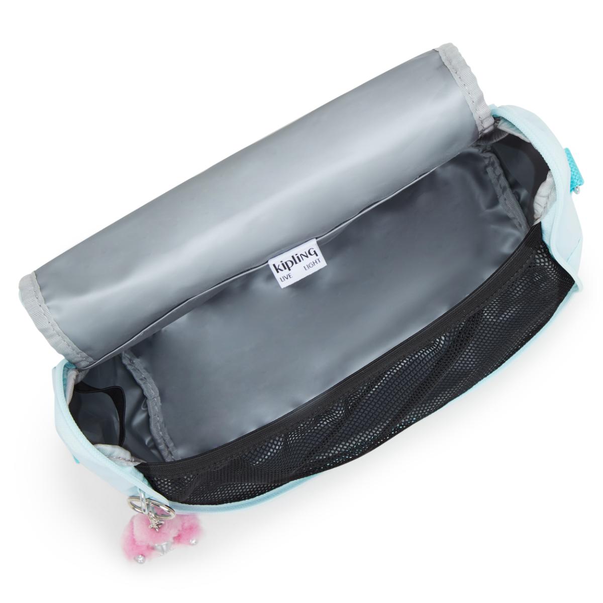 Lancheira Kipling New Kichirou - Blue Sky Met - Azul