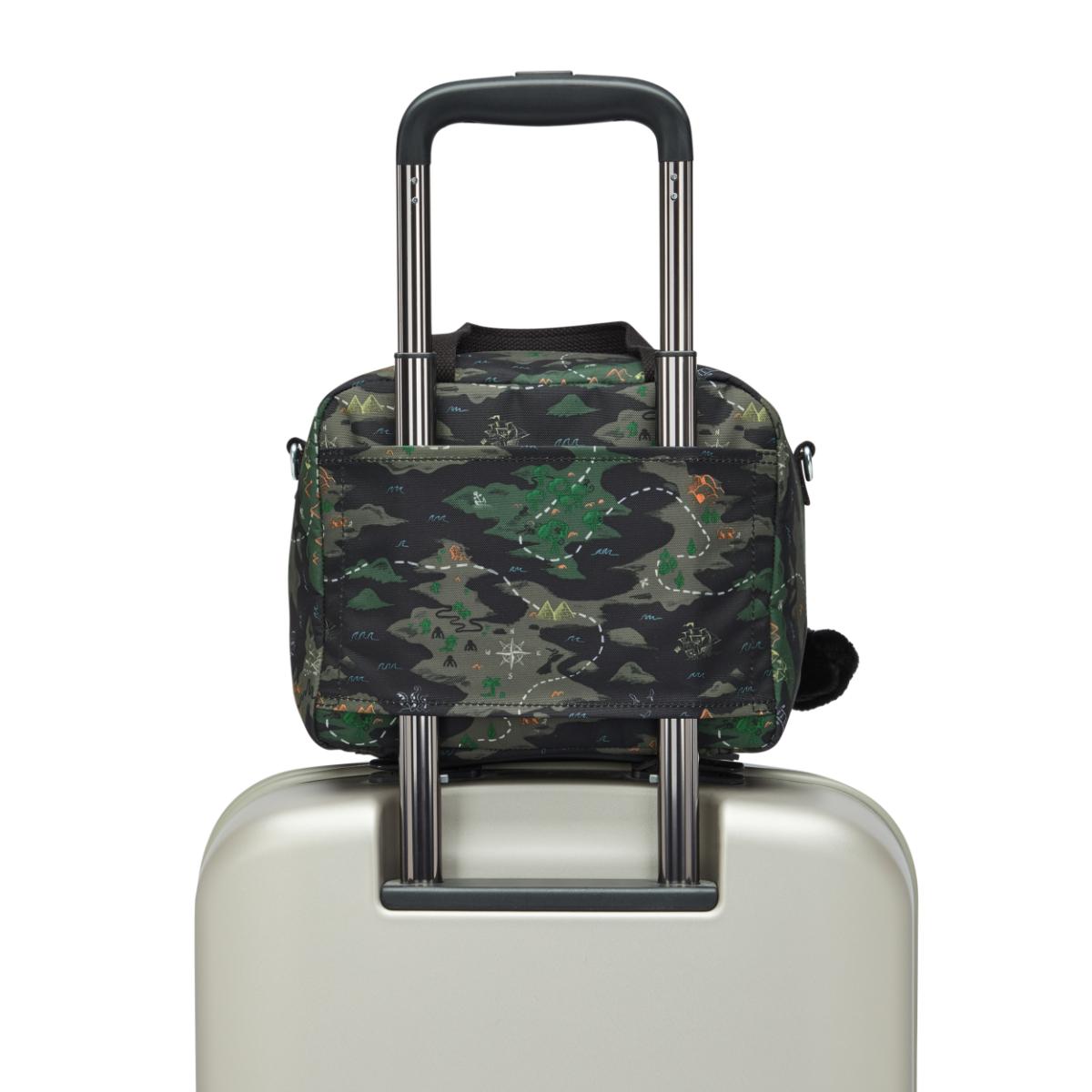 Lancheira Kipling Miyo - Camo Treasure - Estampa