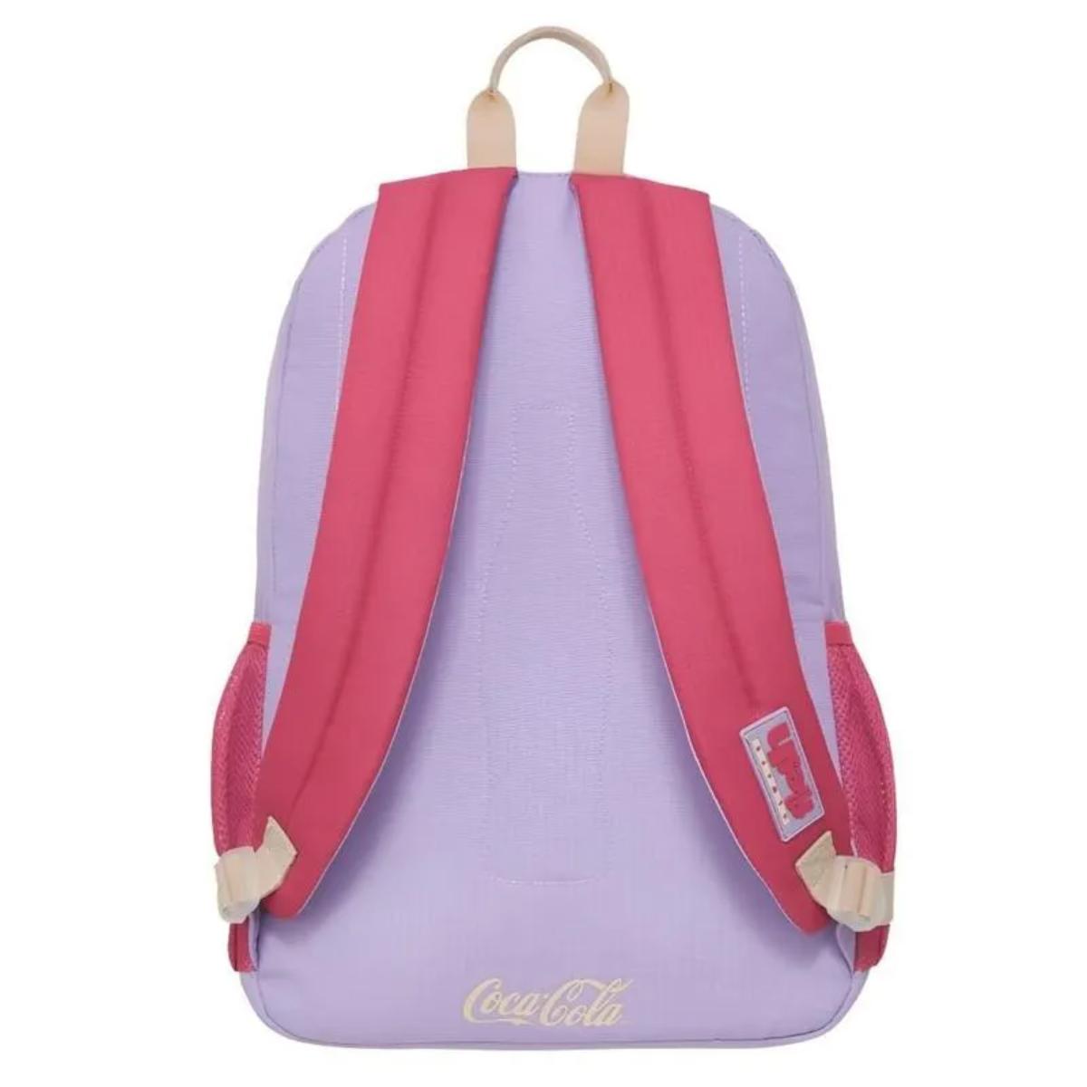 Mochila De Costas Coca-Cola Refreshing - Roxo