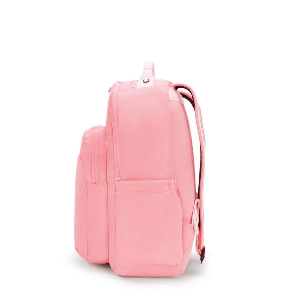 Mochila Kipling Seoul - Rosa - Coral Sea