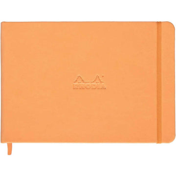 Caderno Rhodia Webnotebook Paysage A5 96FL - Orange