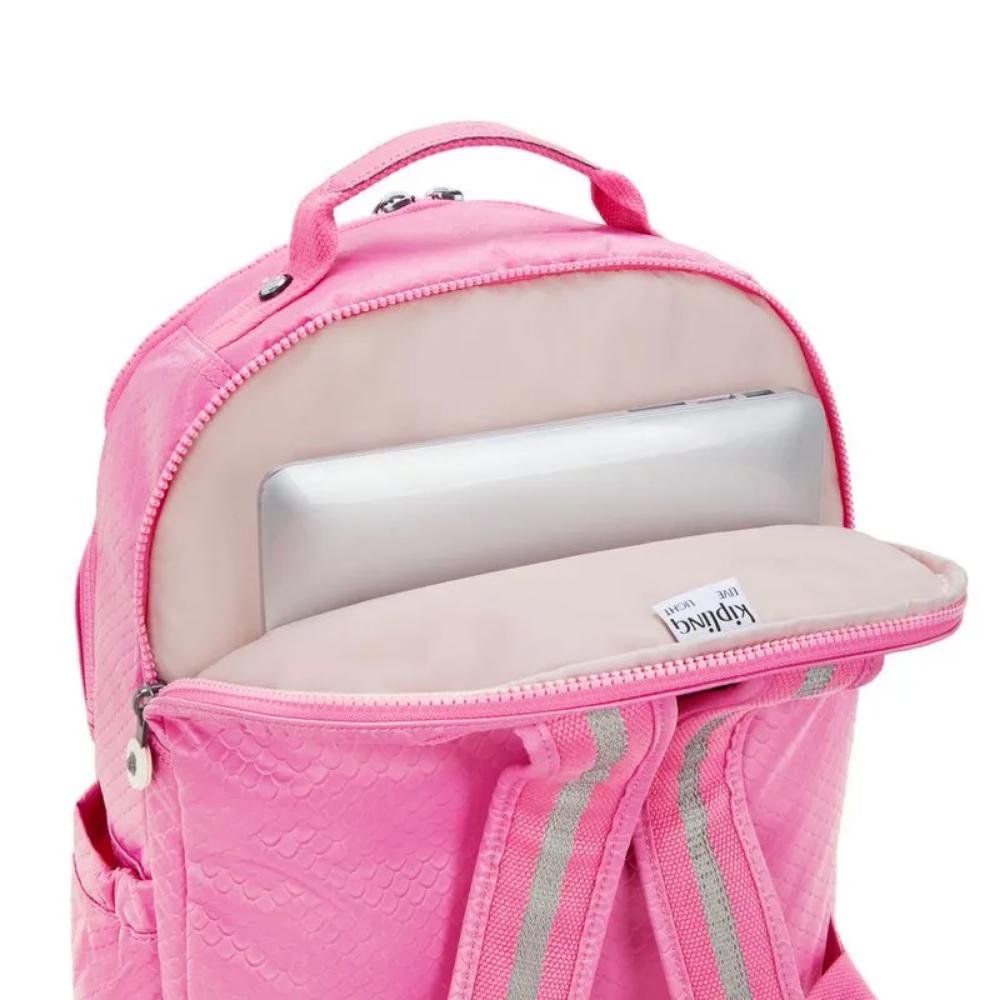 Mochila Kipling Seoul Lap - Rosa - Mermaid Em