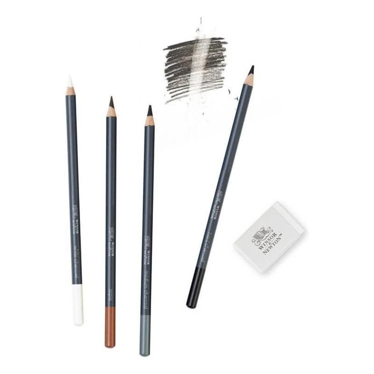 Kit Lápis Desenho Sketching Winsor & Newton - 5 Peças