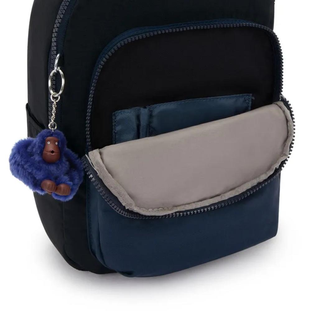 Mochila Kipling Seoul S - Azul -True Block