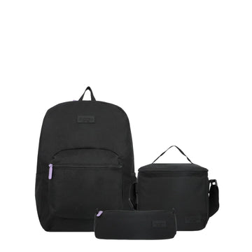 Kit Escolar Xtrem Triple Pack 5XT - Black - 3 Peças