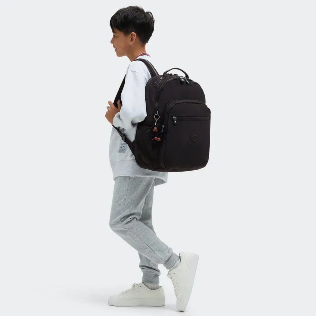 Mochila Kipling Seoul Lap - True Black