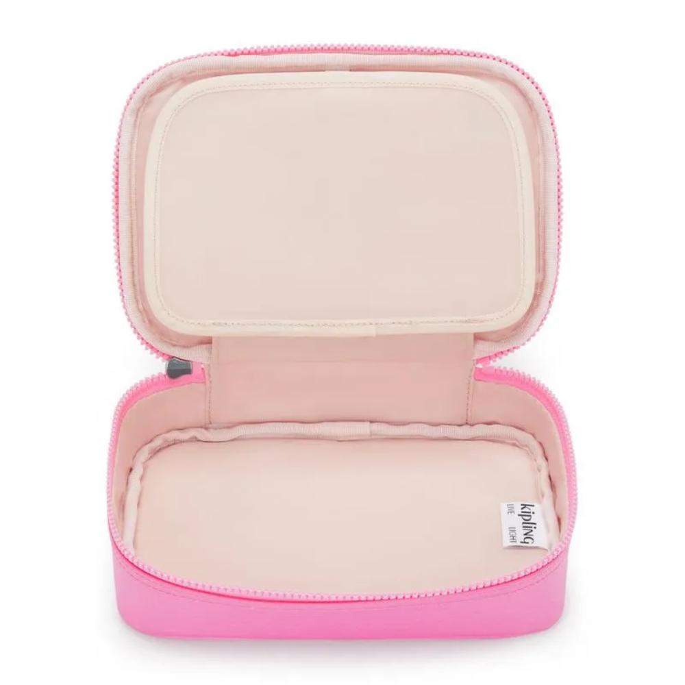 Estojo Kipling 100 Pens - Rosa Mermaid Em
