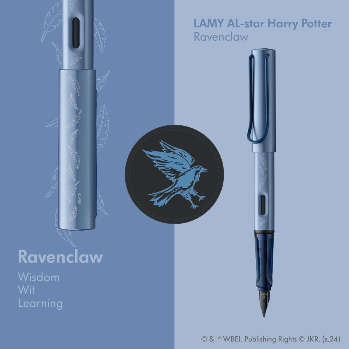 Caneta Tinteiro Lamy Al-Star Edição Harry Potter - Corvinal