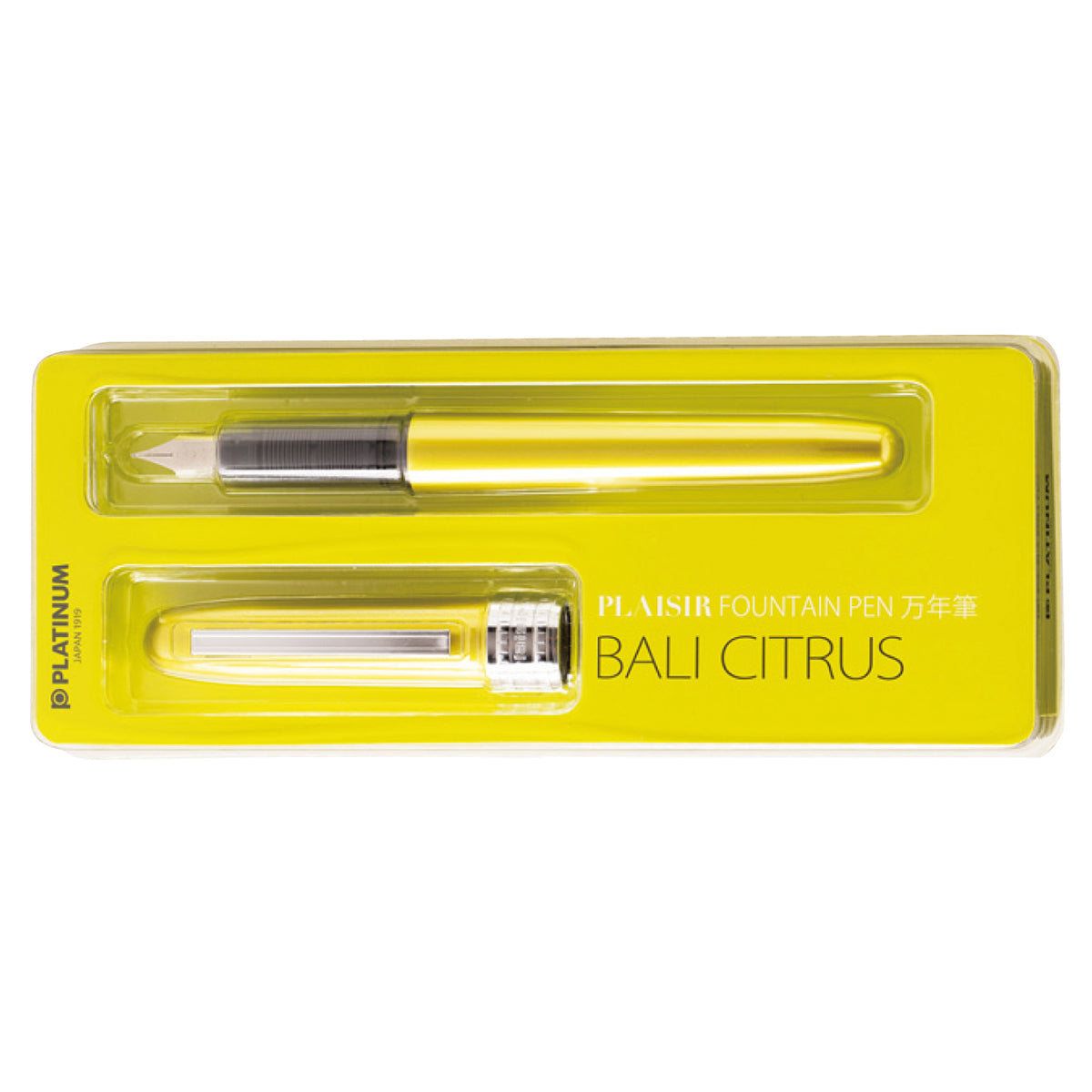Caneta Tinteiro Platinum Plaisir - 0.5 Bali Citrus