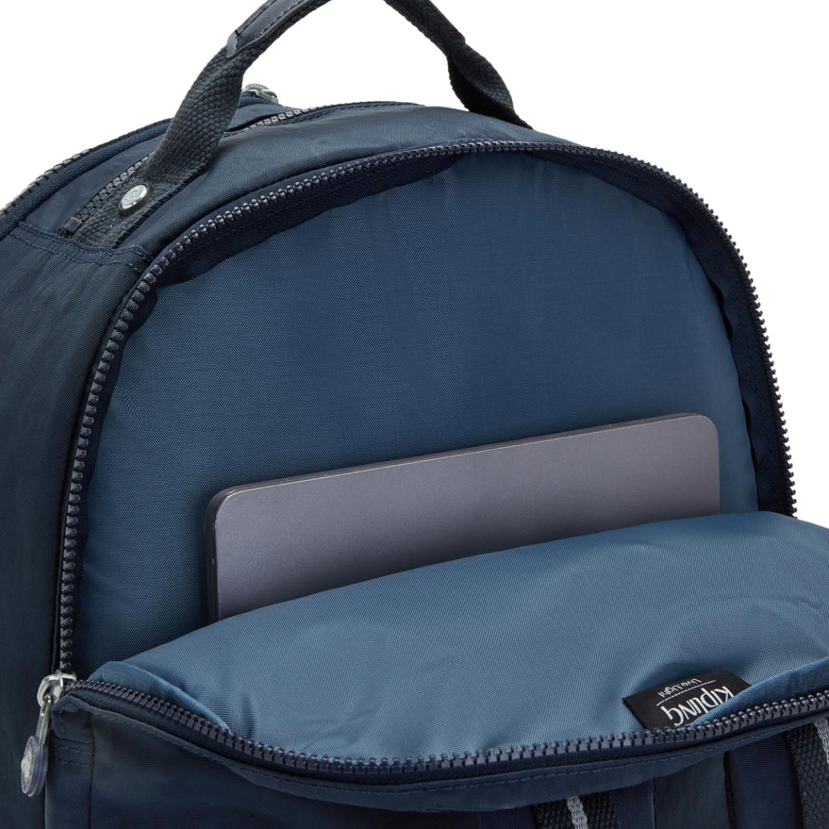 Mochila Kipling Seoul XL -  True Blue Tonal - Azul