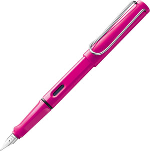 Caneta Tinteiro Lamy Safari Pink - Ponta Média