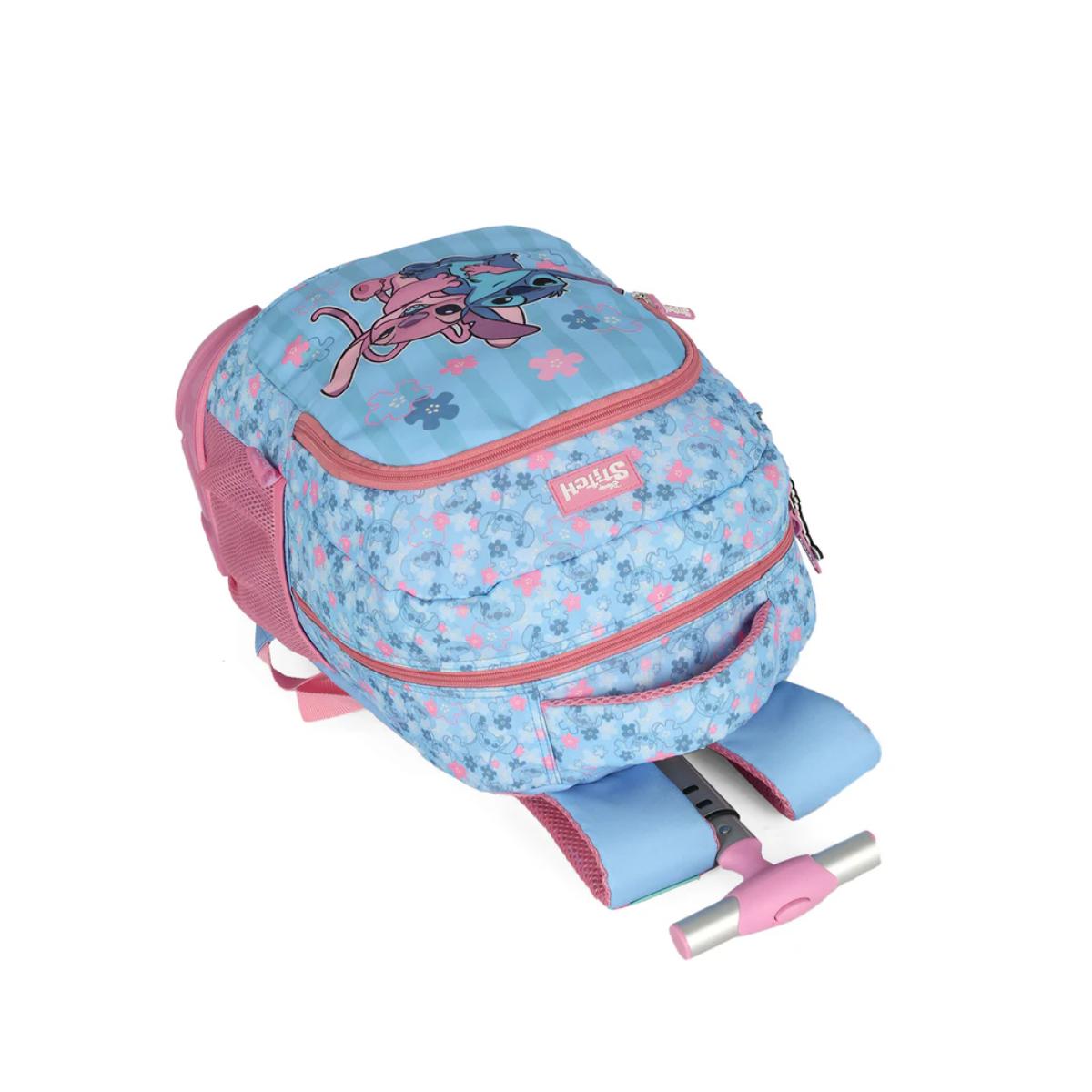 Mochila Com Rodas Stitch - Up4You - Rosa -SC0300UN
