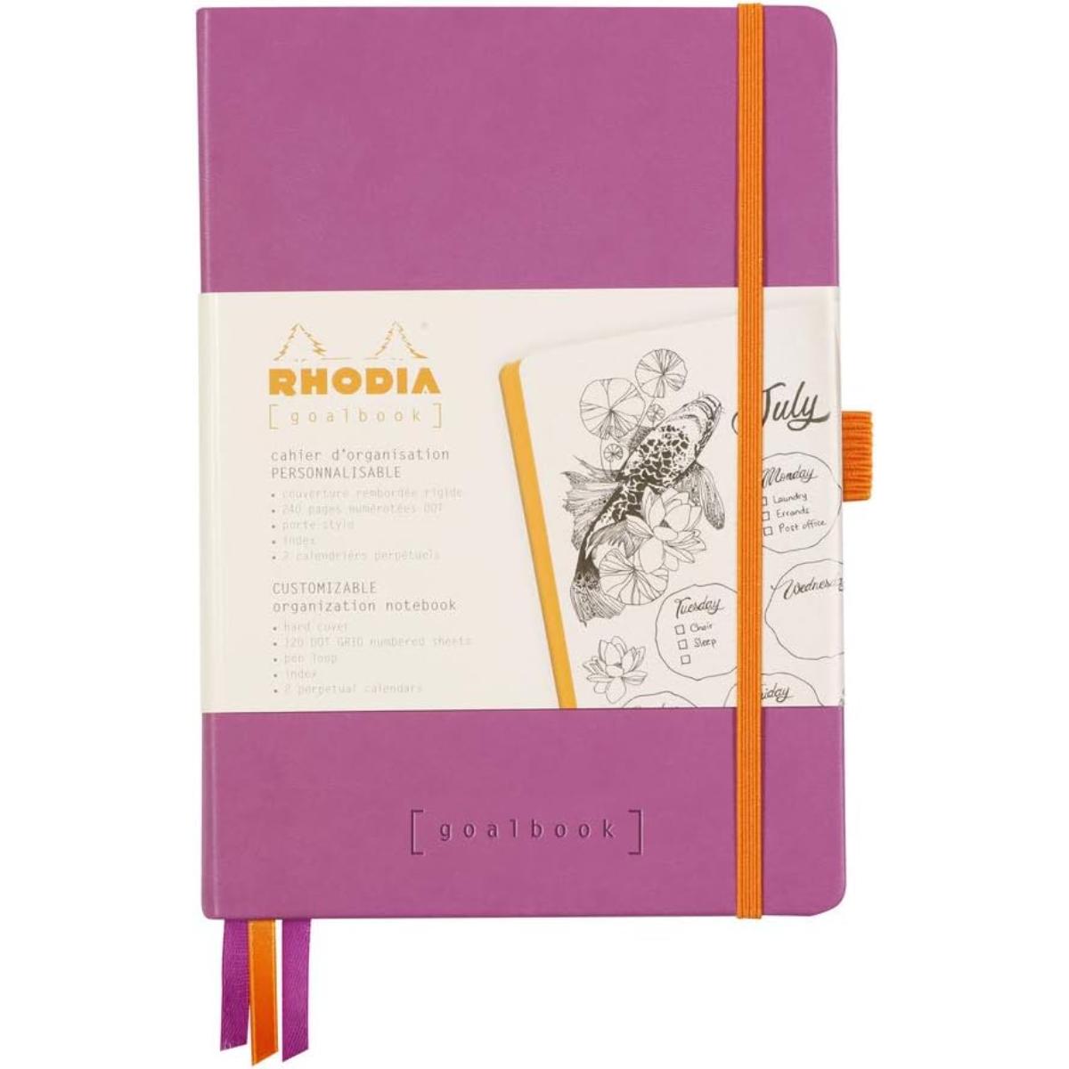 Goalbook Rhodia A5 Capa Dura - Lilac