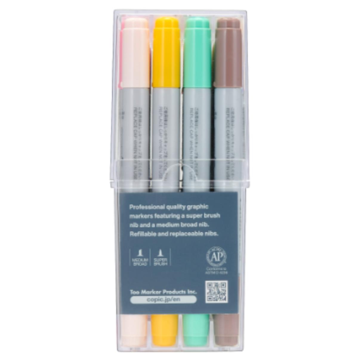 Copic Ciao - Estojo com 36 Cores - Conjunto 36C