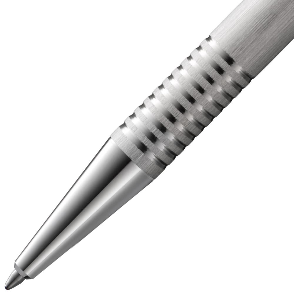 Esferográfica Lamy Logo Brushed - Aço Escovado - 206 M