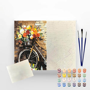 Kit Pintura Numerada em Tela - Amterdam - 40x50cm