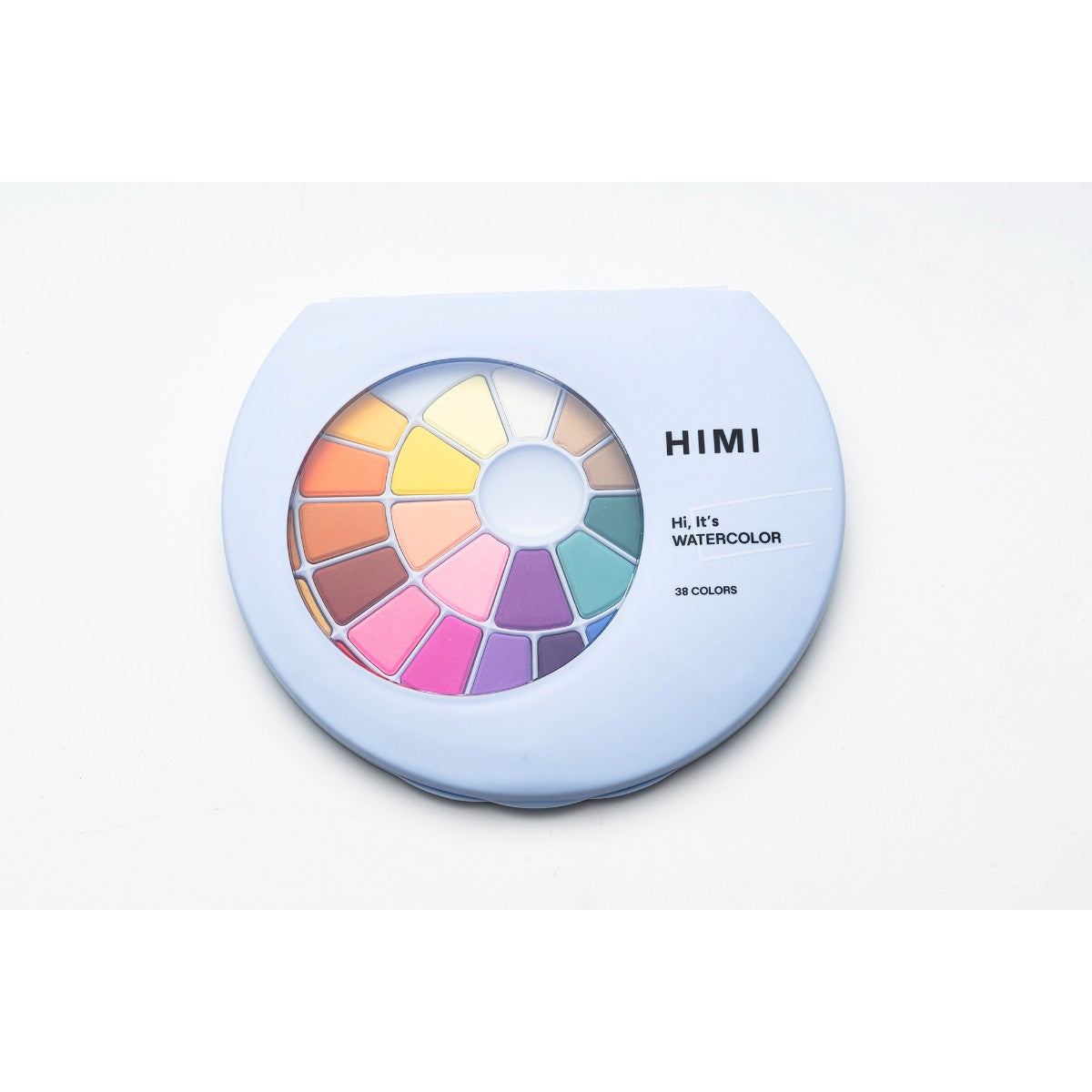 Tinta Aquarela HIMI 24 Cores Sólida com Pincel